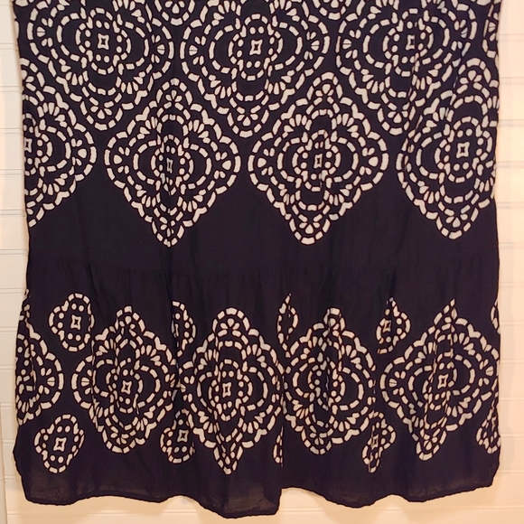 Motherhood Maternity Large Black&White Maxi Dress - Picture 10 of 16